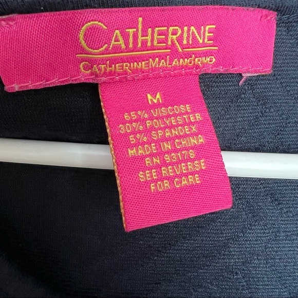 Catherine Malandrino Navy Quilted Dress, worn a few times - Picture 4 of 4